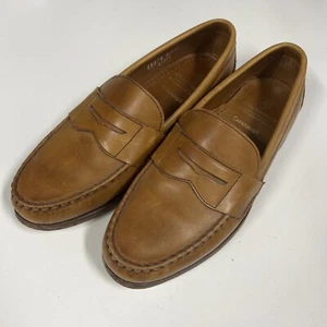 Allen Edmonds Cavanaugh Slip-On Penny Loafer, Brown, Size 9 E - Picture 1 of 18