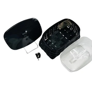 Longaberger 2009 Halloween Black Cat Rectangular Basket with Lid Protector Knob - Picture 1 of 3