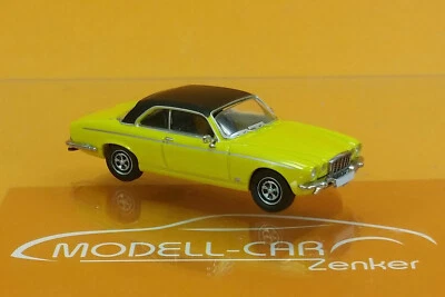 Brekina PCX 870167 Jaguar XJ-C hellgelb/matt-schwarz Bj.1973 1:87 NEU Modellauto - Bild 1 von 3