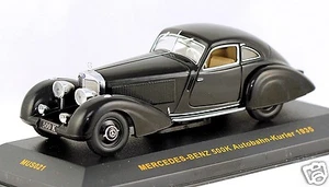 1/43 IXO Museum MUS021 Mercedes Benz 500K Autobahn-Kurier 1935 black MIB - Picture 1 of 7