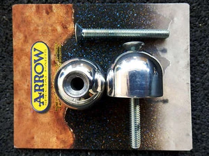 Pesi manubrio Suzuki GSX-R 750 600 1000 GSXR GSX dal 2000 Arrow alluminio lucido NUOVO - Foto 1 di 4