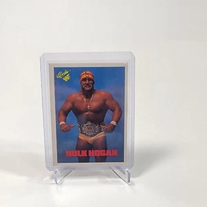 VINTAGE 1989 TITAN SPORTS WWF KLASSISCH HULK HOGAN #1 KARTE - Bild 1 von 2