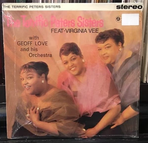 sealed TERRIFIC PETERS SISTERS Feat Virginia Vee w/ Geoff Love Orch.1983 reissue - Picture 1 of 2
