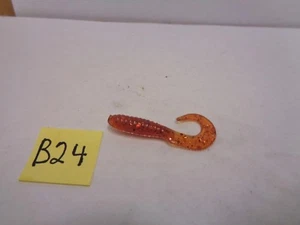 Grub cola rizada a granel 1 3/4", calabaza con cobre, 100 unidades (nuevo/antiguo stock) - Imagen 1 de 6