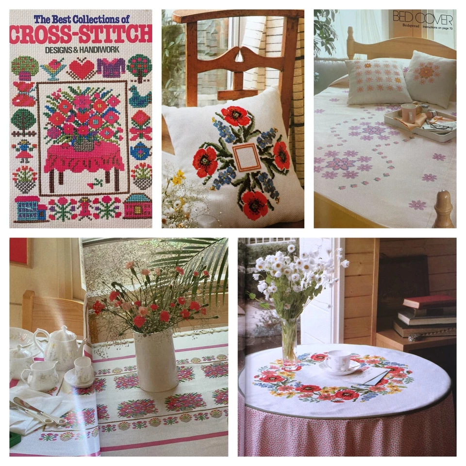 "THE BEST COLLECTIONS OF CROSS STITCH" Book. Multi-buy discounts. - Image 1 of 1