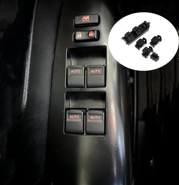 Interruptor de ventana eléctrica LED iluminado naranja LHD apagado/arriba automático para Scion xB 2008-2015 Foto 1 de 4