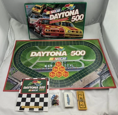 1990 Daytona 500 Board Game by Milton Bradley in Great Condition FREE SHIPPING - Image 1 of 4