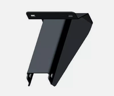 2015-2017 Polaris Ranger Weld Mount LH RR Brushguard Titanium 1018890 - Image 1 of 4