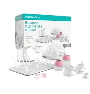 Nanobebe Ultimate Newborn Set 24 Pieces Perfect gift - Pink NEW - Picture 1 of 8