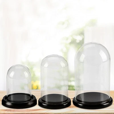  Cake Stand with Dome Cover Display Cloche Candy Domes for Crafts - image 1 of 4