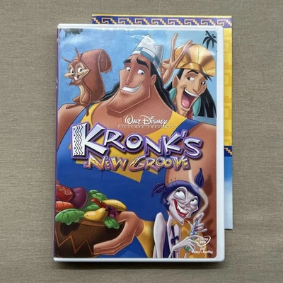 Kronk's New Groove (DVD 2005 + Guide) Emperor's Sequel Animated Comedy Disney + - Image 1 of 4