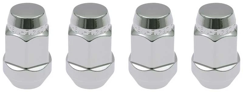 Tuercas Mcgard (cromo) 1/2"-20 Thd - 3/4" hexagonales (juego de 4) hechas en EE. UU. Foto 1 de 1