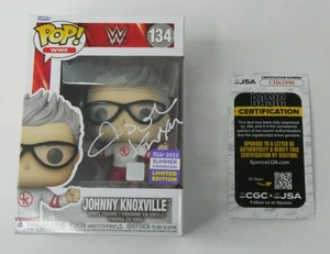 Johnny Knoxville firmato Funko Pop WWE 134 autografato JSA COA - Foto 1 di 9