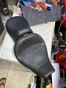 Mustang Vintage Seat Harley Road King 1997-2007 Wide Touring FLHR Street Glide - Bild 1 von 15