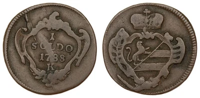 County of Gorizia (Italian States) - Soldo 1788 - Joseph II - Image 1 of 3