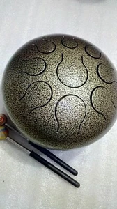 Tamburo yoga, batteria lingua/handpan/tamburo in acciaio/tamburo appeso, 10" professione sintonizzata con precisione - Foto 1 di 4