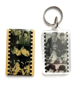 Laurel & Hardy Filmstrip Magnet & Key Ring - Picture 1 of 2