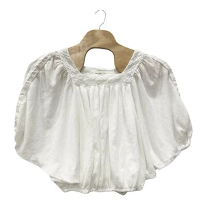 Denim & Supply Ralph Lauren Top Womens S Gauzy Full Boho Peasant - Picture 1 of 4