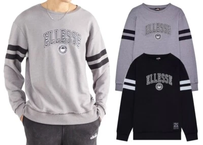 Sudadera Pullover Ellesse Vivar Para Hombre Manga Larga Ligera Jersey S - 2XL Foto 1 de 4