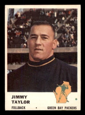 1961 Fleer Football #89 Jim Taylor EX *e1 - Image 1 of 2