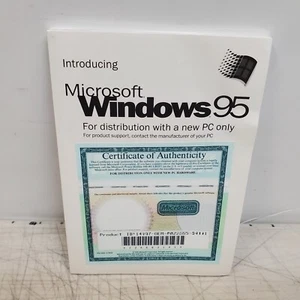 NEW Sealed Microsoft Windows 95 never opened - Picture 1 of 2