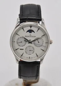 Jaeger-LeCoultre Master Ultra Thin Perpetual 18k White Gold White 39mm Q1303520 - Picture 1 of 10