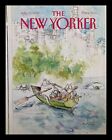 COVER ONLY The New Yorker July 27 1992 Cat, Owl, Row Boat by Ronald Searle