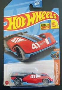 Hot Wheels Rollin Solo Red #133 - 2023 HW Track Champs - Picture 1 of 3