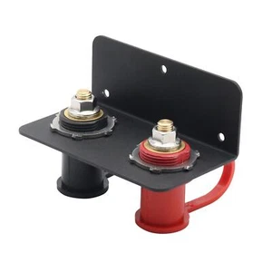 Battery Jump Post with Mounting Bracket Kit Practical Professional 3/8" Stud - Picture 1 of 6