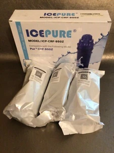 3 ICEPURE Pitcher Water Filters for PUR CFR-950Z Blue ICP-CRF-950Z Sealed Lot 3 - Picture 1 of 3