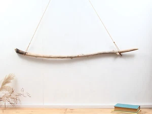 Treibholz Ast 111cm, Schwemmholz Deko, Garderobe, Holz Terrarium, Makramee Zweig - Bild 1 von 11