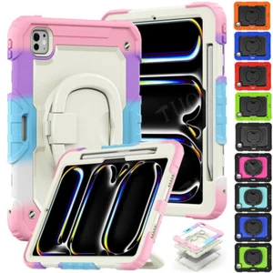 For iPad Air 1 2 9.7 5/6th 10th/9th/8th/7th Gen Pro Air 11 Heavy Duty Stand Case - Picture 1 of 220