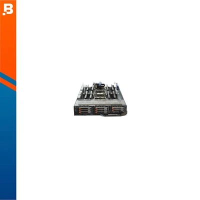 Dell PowerEdge FC630 2 x 8 Core 2.1GHz E5-2620 V4 64GB 4 x 400GB 1.8" SSD H730P - Image 1 of 4