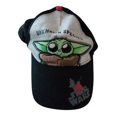 Disney Star Wars The Mandalorian Boy Snapback Gorra Sombrero Bebé Yoda ajustable  Foto 1 de 4