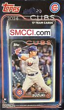 Chicago Cubs 2024 Topps Factory Sealed 17 Card Team Set Daniel Palencia Rookie