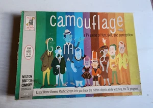 Milton Bradley Camouflage A TV Game Of Fun, Skill, And Perception 1961 #4009 - Picture 1 of 13