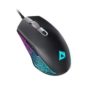 AUKEY GM-F3 MOUSE DA GAMING 7200 DPI RGB OPTICAL SENSOR 6 TASTI PROGRAMMABILI - Foto 1 di 9