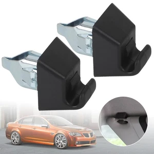 2pcs Black Front Sun visor Holder Clips Fit Pontiac G8 2008 2009 13187128 LH RH - Bild 1 von 10