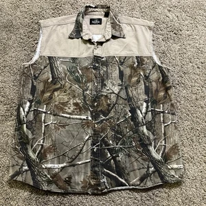 Redhead Hemd ärmellos Gr. XL Realtree Camouflage Knopfleiste hellbraun Camouflage - Bild 1 von 9