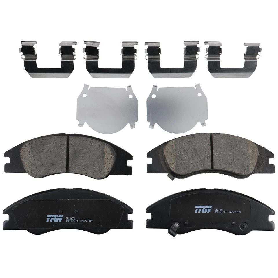 Disc Brake Pad Set for Kia Spectra 2004 - 2009 TRW  Pro TRC1074 - Изображение 1 из 4