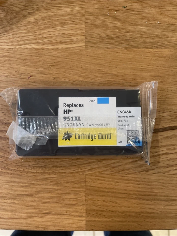 Cartucho de tinta cian de alto rendimiento HP 951XL - CN046AN Foto 1 de 1