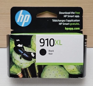 New Genuine HP 910XL Black Ink Cartridge OEM Authentic Exp 2026 - Fast Shipping! - Photo 1/5