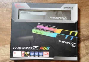 G.Skill Trident Z RGB 3600Mhz 32Go CL14 14 14 34 (-!- read description) - Photo 1/5