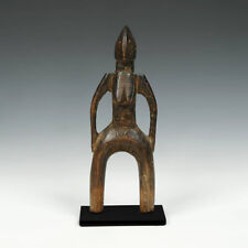 AFRICAN SLINGSHOT CARVED WOOD MOSSI PEOPLE BURKINA FASO W AFRICA 20TH C.