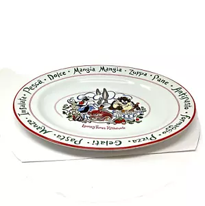 Piatto ristorante vintage 1994 Looney Tunes Warner Brothers Studio Store 14" - Foto 1 di 10