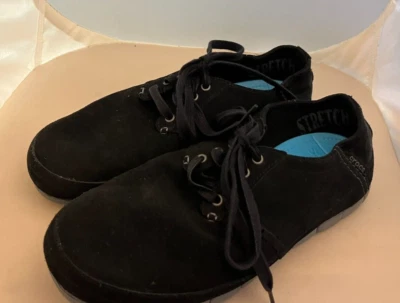 Zapatos CROCS Gamuza Oxford Con Cordones Negro Tostado Informales Cordones Hombres Talla 10 Gris Suela de Espuma Foto 1 de 4