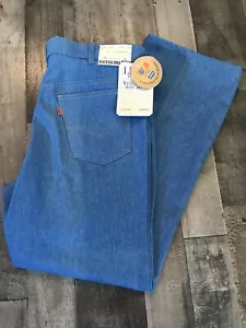 Jeans vintage Levis da uomo arancioni con tacco NOS NUOVI CON ETICHETTE 38x30 OLIMPIADI USA 1984 - Foto 1 di 9