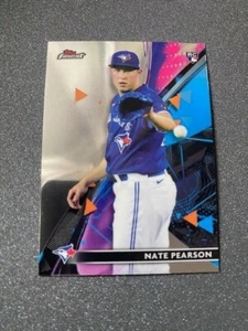 2021 Topps Finest Nate Pearson Rookie RC #81 Toronto Blue Jays - Picture 1 of 2