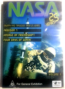 Nasa Space Documentary DVD Volume Vol 1 - 25 Years - Made in 1943 -RARE REGION 4 - Picture 1 of 6