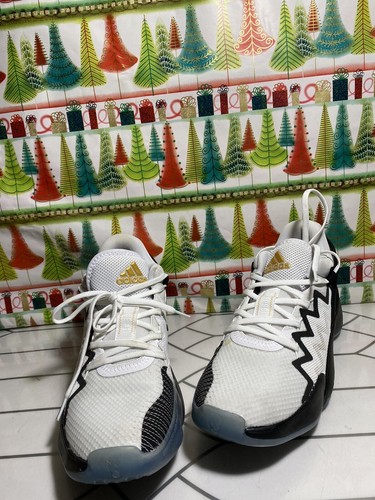 Adidas H69243 D.O.N Issue 2 Men Basketball Sneakers shoes black white 10 1 2